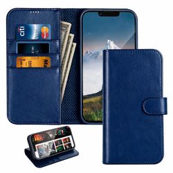 Samsung Galaxy A17 5G / A26 5G Book Case Etui Mobilpung Marineblå
