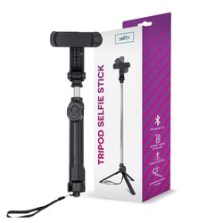 Tripod Selfie Stick / Mobilholder med Bluetooth Fjernbetjening