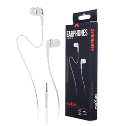 In-Ear Kablede Hovedtelefoner/Headset 3,5mm - Hvid