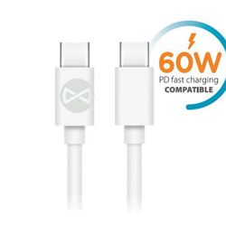 60W USB-C–USB-C PD-pikalatauskaapeli Samsungille, iPhone15/16/17