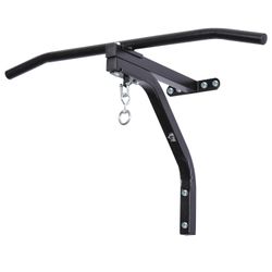 2-1 Design Boksesekkholder Veggmontert Boksesekk Sandsekkholder Opptil 130 Kg Lastekapasitet Hengende Stativ Stål Svart 93 X 47 X 51 Cm