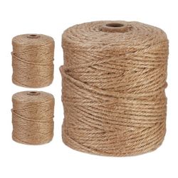 Jutekabel 3 mm x 100 m set om 3