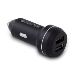 Billader 24W 2-Port Sort