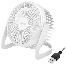USB-vifte Ø12,7 cm Hvit