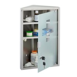 Medisinskap med glassdør