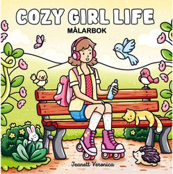 Malebok : Koselig jenteliv