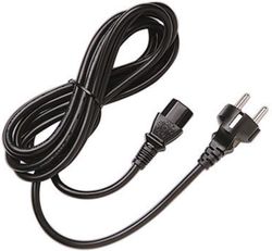 Strömkabel PC 1.8m - Svart