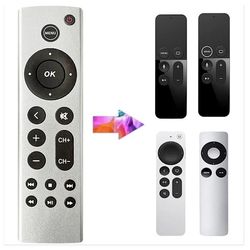 Fjärrkontroll för Apple TV 4K/Gen 1/2/3/4/HD utan Röststyrning - Silver