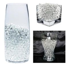 4000 stk Transparente Vandkrystaller Vandperler 1cm