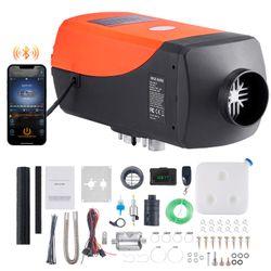 5kW 12V effektiv dieselluftvärmare med Bluetooth-anslutning, LCD och fjärrkontroll, låg energiförbrukning, överhettningsskydd
