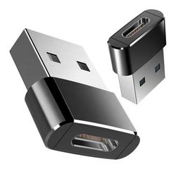 USB-adapter - USB type A (hann) til USB-C (hun) - USB 3.1