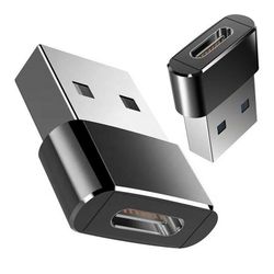 USB-adapter - USB type A (hann) til USB-C (hun) - USB 3.1