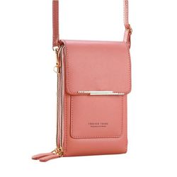 Crossbody axelväska för kvinnor Mobiltelefon,korthållare plånbok