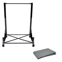 Hardtop hardtop stativ med Wrap sort BMW Fiat Peugeot Mercedes-Benz