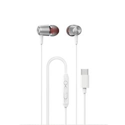 Dudao X1PROT In-Ear-kuulokkeet, liitetty USB-C-kaapeli 1,2 m - Valkoinen