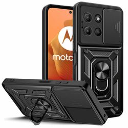 Tech-Protect telefontaske til Motorola Moto G15 Camshield Pro - Sort