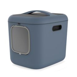 Rotho MyPet Biala XL kattebakke 61,4x49,2x57,6 cm blå