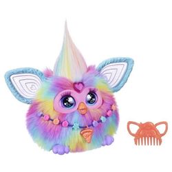 Furby Batik Dye, 15 asustetta, Interaktiivinen pehmolelu tytöille ja pojille, Ääniaktivoitu Animatronic, 6-vuotiaille ja sitä vanhemmille