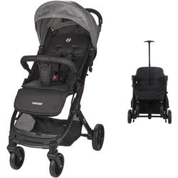 NANIA - Kompakt barnvagn - MYLA - 4 hjul - Svart