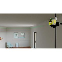 RYOBI - 360° grøn laser - rækkevidde 25 m - nøjagtighed +/- 0,5 mm - Leveres med etui og 4 batterier - RB360GLL