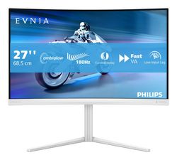 Philips Evnia 5000 27M2C5201L/00 LED-skærm 68,6 cm (27") 1920 x 1080 pixels Full HD LCD Hvid
