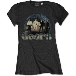 The Doors Ladies T-Shirt: Vintage Field (Medium)
