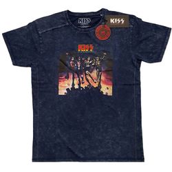 KISS Unisex Snow Wash T-Shirt: Destroyer (X-Large)