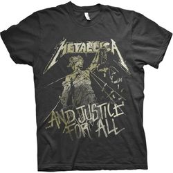 Metallica Unisex T-Shirt: Justice Vintage (Medium)