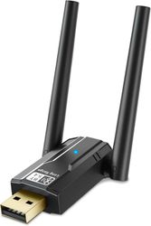 NÖRDIC USB-A langtrækkende Bluetooth 5.4 adapter med 150 meter rækkevidde