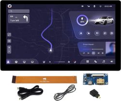 Waveshare 7 tuuman HDMI-näyttö Kosketusnäyttö LCD 1024 x 600 IPS Tukee Kaikkia Raspberry Pi -versioita Windows-näyttö