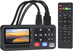 Video–digitaalimuunnin 4K HDMI/CVBS/VGA/YPBPR -tulo, videotallennin VCR-, DVD-, VHS-, Hi8- ja videokameroille – 4K-tallennus 1080P 60FPS