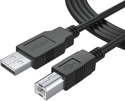 NÖRDIC USB2.0 A-uros-B-uroskaapeli 3m