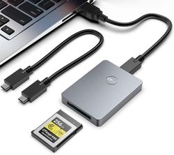 NÖRDIC USB-A&USB-C 3.2 10Gbps Kortleser CFexpress B