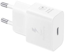 Samsung strömadapter USB-C 25W, vit