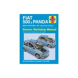 Fiat 500 & Panda (04 - 12) Haynes Repair Manual (häftad, eng)
