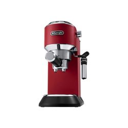 De'Longhi DEDICA EC 685.R - kaffemaskin med mjölkskummare - 15 bar - röd