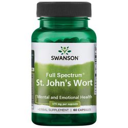 Skt. Johannesurt 375 mg – 60 kapsler – Swanson