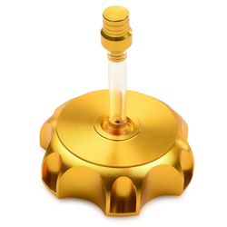 Tanklock CNC Aluminium, Cross / Fiddy - Guld