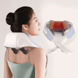 Nakke massasje med shiatsu-massasje og varme