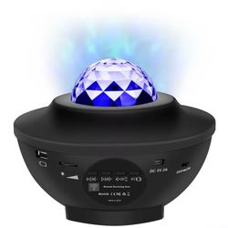 SiGN LED Galaxy Light - Stjernelampe / Natlampe - Sort