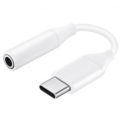 Original Samsung Hovedtelefonadapter USB-C til 3,5 mm - Hvid
