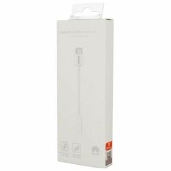 Original Huawei Adapter USB-C til Hovedtelefonstik (3.5 mm) - Hvid