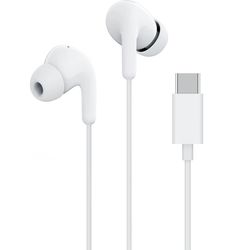 Original Xiaomi USB-C In-Ear Hovedtelefoner - Sølv