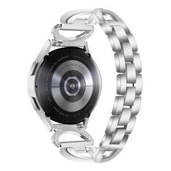 Rhinestone Kristallarmband Samsung Galaxy Watch 6 Classic 47mm Silver