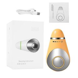 Ebox USB-opladning mikrostrømsinstrument til søvnhjælp - trykaflastning, hypnosemassager og afslapningsapparat Orange