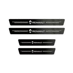Renault Fluence Captur Megane Clio Kadjar Talisman Arkana RS -auton kynnyskilven suojaan soveltuvat moottoriajoneuvon osat Hiilikuitutarra 4 kpl au...