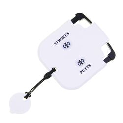 Golfin tuloslaskuri 2 pelaajan lyöntilaskuri Golfin lyöntien määrä Lyöntien määrä Puttin pistelaskuri Golfpisteiden ilmaisin valkoinen ja musta