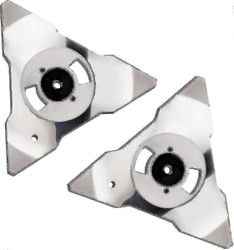 2 kpl Robomow-vaihtoterät – ruostumaton teräs RS/TS/MS/RC/TC/MC-robottileikkureille