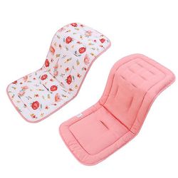 Baby Stroller Accessories Baby klapvogn pad bomuld Four Seasons pude klapvogn tilbehør High View bil baby walking baby klapvogn liggeunderlag Blomst