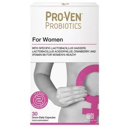 ProVen Probiotics Naisten Lactobacillius &; Bifidus Cranbery kapseleilla 30